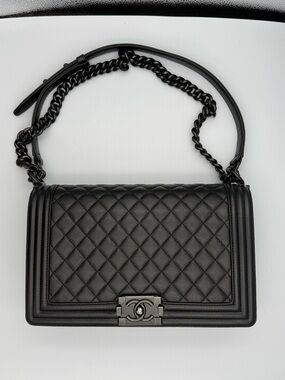 CHANEL So Black Boy Bag 2017
